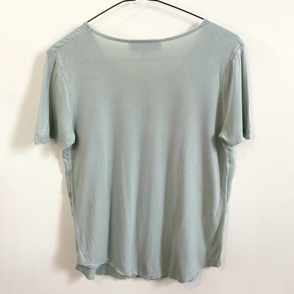 2 Ann Taylor LOFT Tops (Blue and Pink) Short Sleeves - Picture 3 of 9